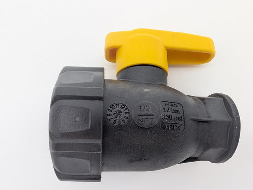 0.5" Poly Ball Valve
