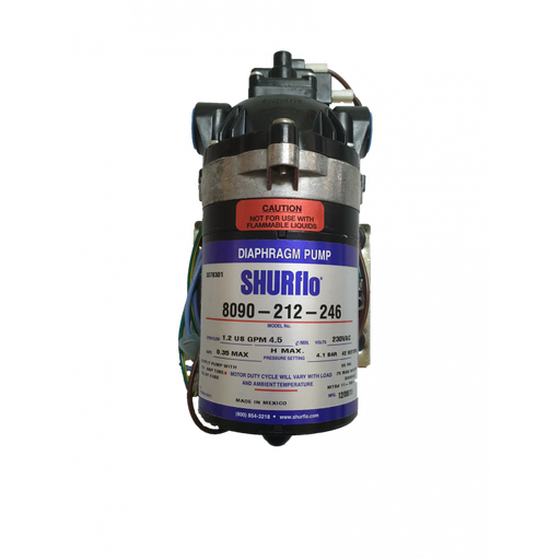 1.2 GPM Demand Pump, 60 PSI Switch, 230V, 8090-212-246