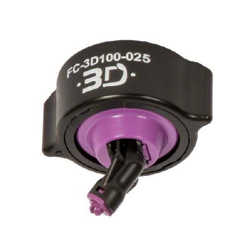 0.25 GPM 3D100 Nozzle - FC-3D100-025 Purple
