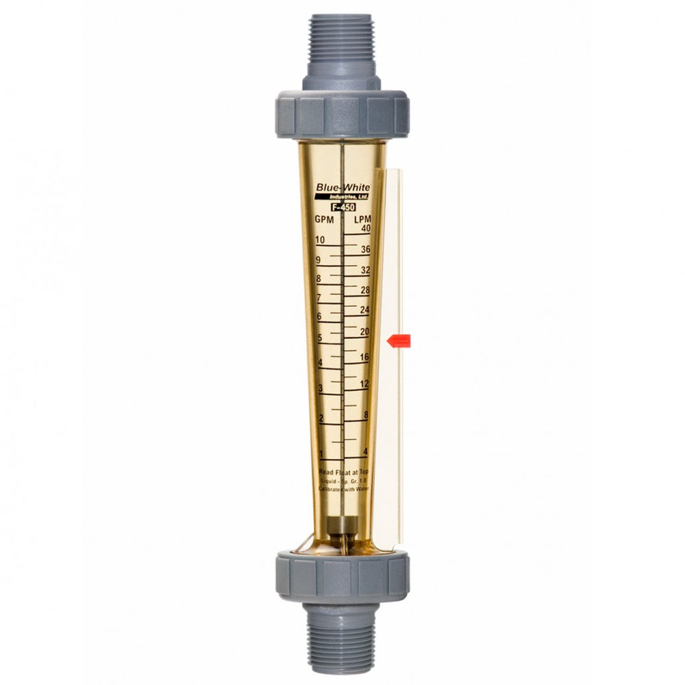 F-45376L-6, 3/8" F/NPT, in-line, 0.2-2 GPM